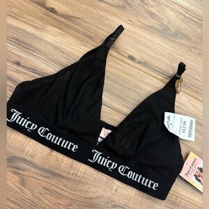 Juicy Couture Black Bralette